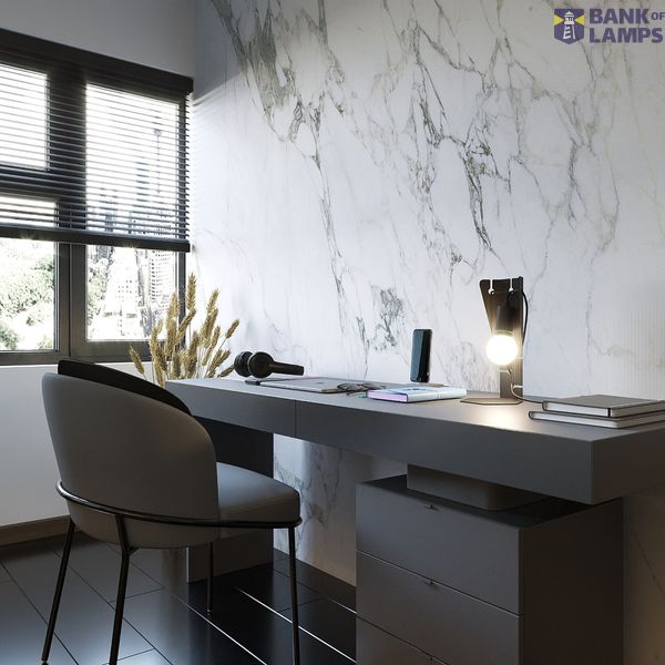 ARBY DESK LAMP BLACK E27 1X60W IP20 image 4