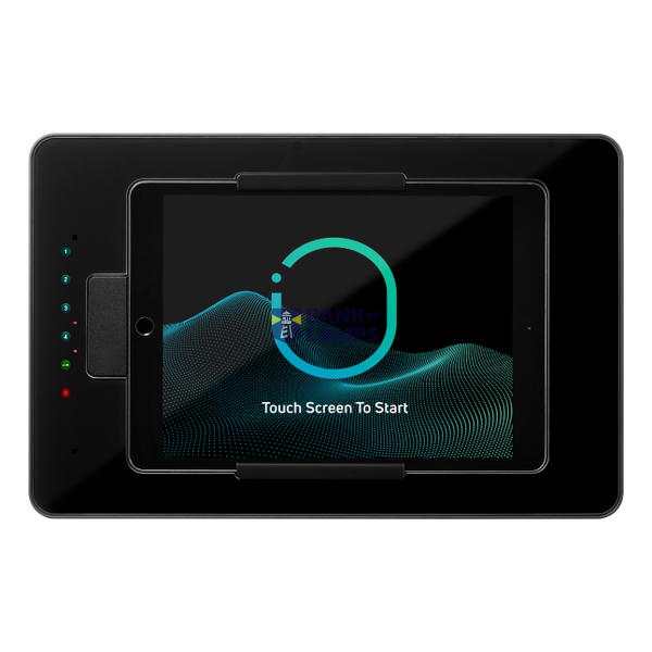 touchDock with special adapter frame over old flush-mounted box BB-B image 1