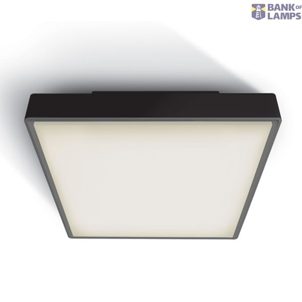 BLACK IP65 2xE27 12W image 1
