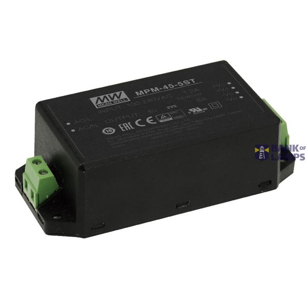 Mean Well MPM-45-5ST Schaltnetzteil 8 A 40 W 5 V/DC 1 St. image 1
