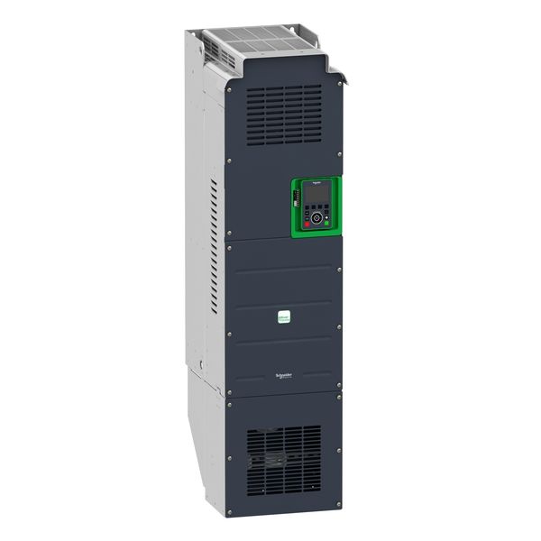 ATV630 Variable Frequency Drive, 110 kW/150 HP, 380...480 V, IP00, Marine Certification image 1