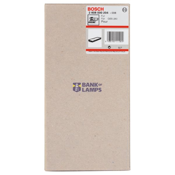 Sanding plate 185 x 93 mm image 2