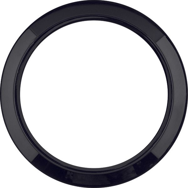 Frame 1gang Serie 1930 black image 1