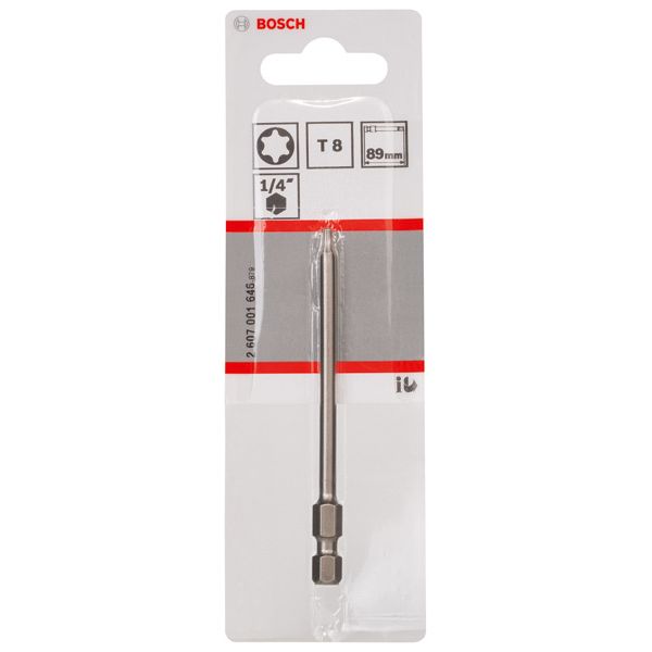 Screwdriver bit Extra Hard T8, 89 mm 1 pcs. image 3
