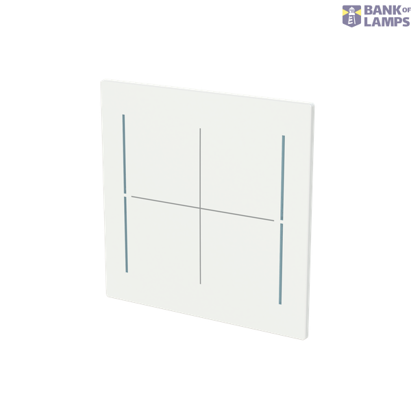 LFW/A.4.70.1-44G Cover plate studio white - Trevion® image 2