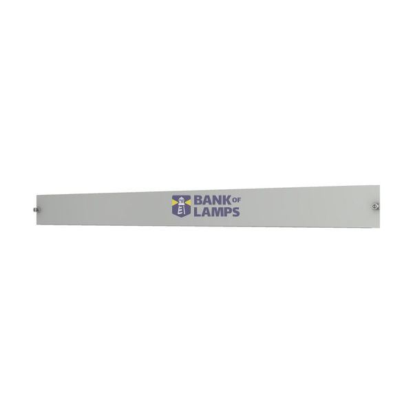 ProfiSNAP Front Plate, for enclosure width 1200mm, H=100mm, blind image 1