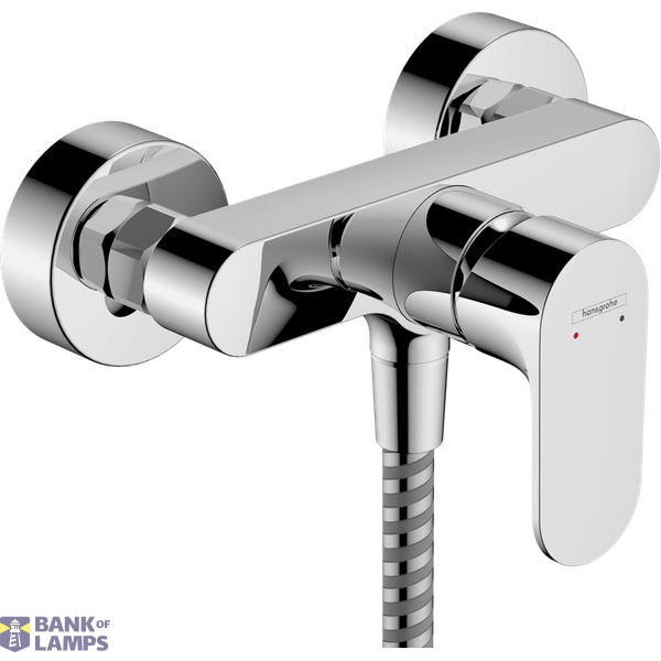 Rebris S shower mixer, chrome image 1