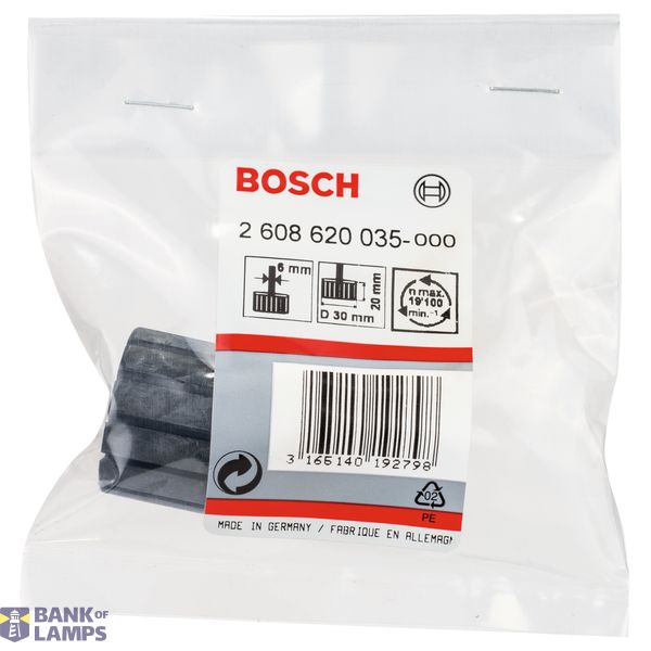 Shank for sanding sleeves 30 mm, 20 mm image 2