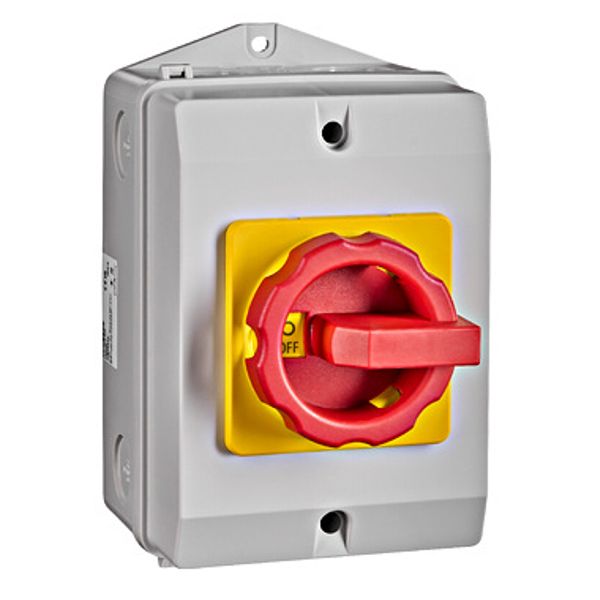 Repair Switch Emergency off 3-pole, 32A, IP65, lockable image 1