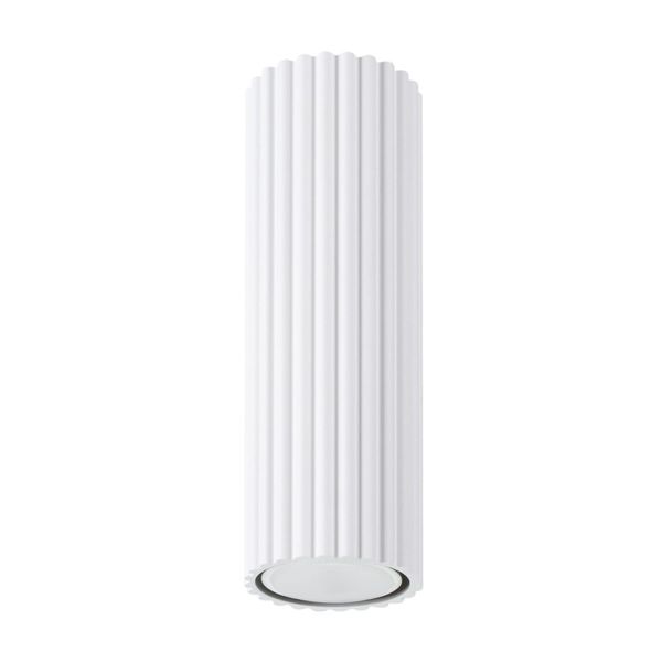 Surface-mounted spot, elongated cylindrical shape, KARBON, GU10 for the hallway image 1