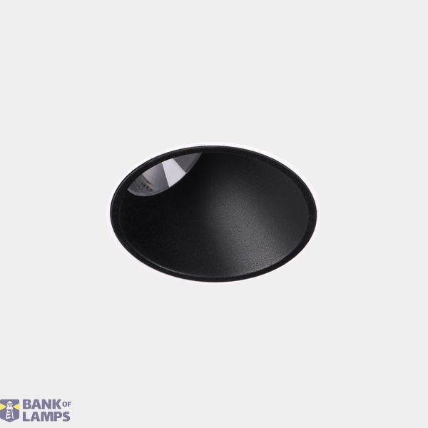 Downlight PLAY 6° 8.5W LED warm-white 2700K CRI 90 57º ON-OFF Trimless/Black IN IP20 / OUT IP54 385lm image 1