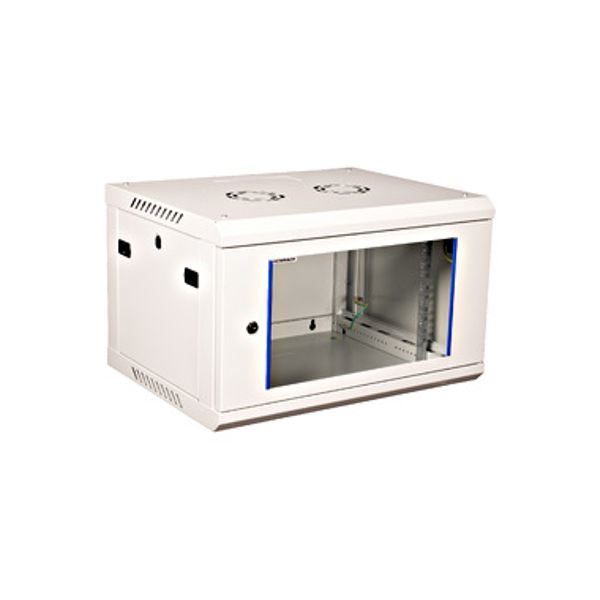 Network Enclosure Wall S-RACK, W=600 H=378 D=450, 19" 6U image 1