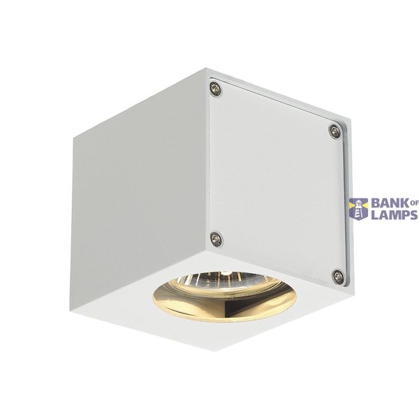 ALTRA DICE WL-1 wall light, square, white, GU10, max. 35W image 1