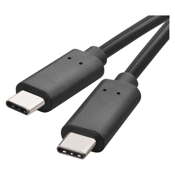 USB cable 3.1 C/Male - 3.1 C/Male 1m black image 1
