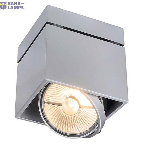 KARDAMOD SURFACE SQUARE ES111 SINGLE, max. 75W, silver image 1