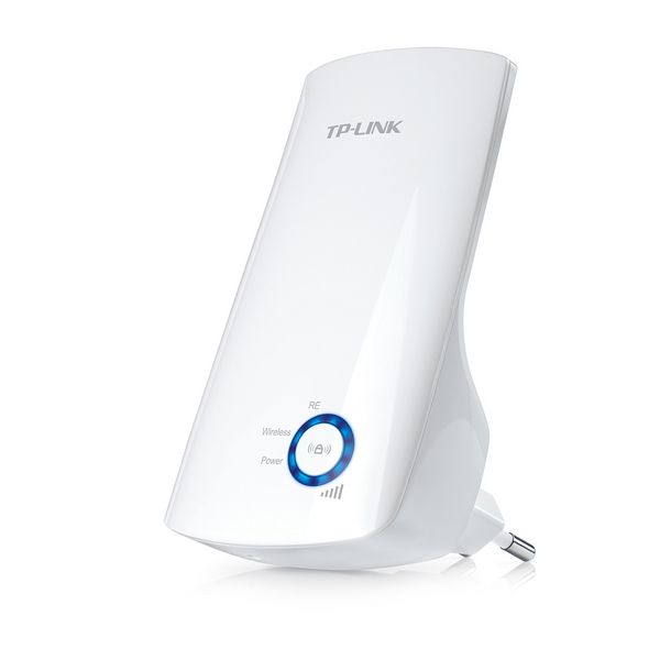 TP-LINK 300Mbps Universal Wireless N Range Extender Wall Mount 2.4GHz 300Mbps 802.11b/g/n Range Extender Button WPS image 1