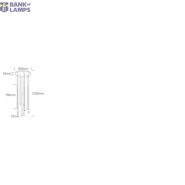 BLACK 9x5W WW 230V image 2