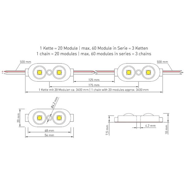 LED module ensures Twin 12 UWW IP65  CRI/RA 90+ image 6