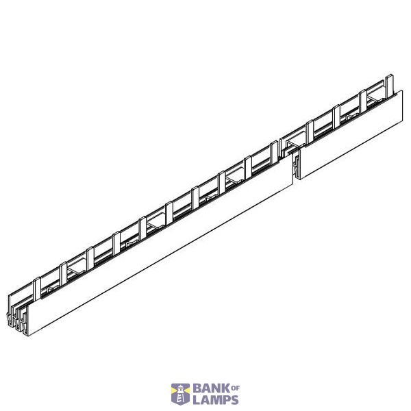 Busbar Pin Version, 3-pole, 10mmý, N-Conductor, blue, 1m image 1