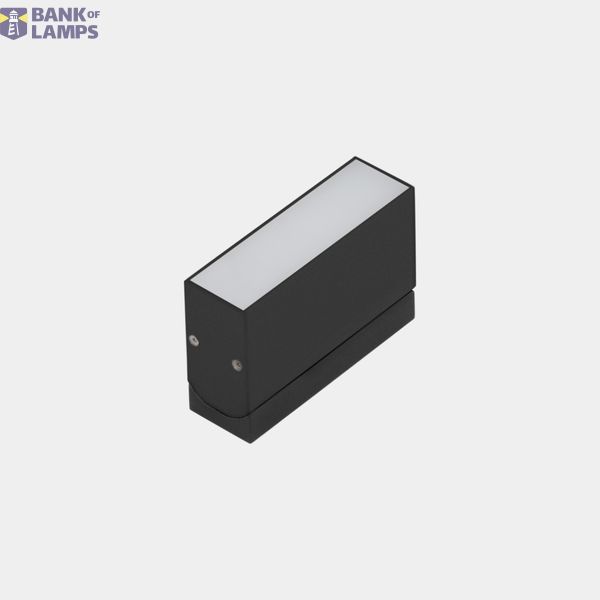 Lineal lighting system IP66-IP67 Taglio Opal Surface 111mm LED 1.2W 4000K Black 65lm image 1