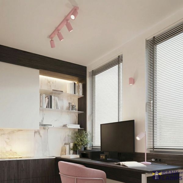 Ceiling lamp KARBON 4L pink image 12