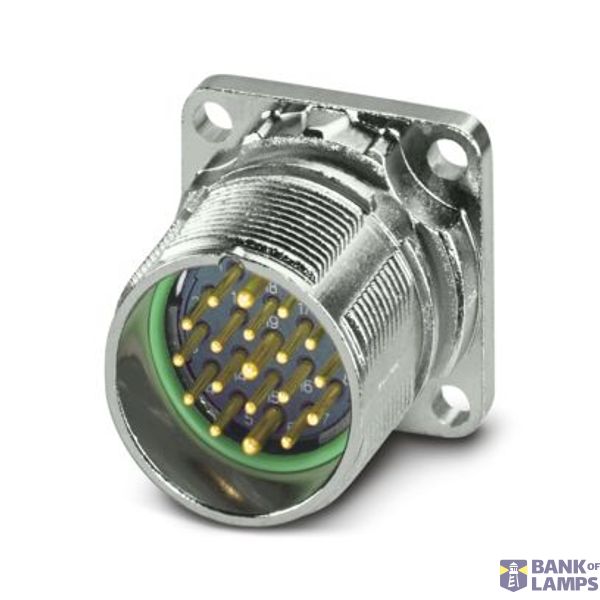 M23-19S1N8AW500S - Device connector front mounting image 1