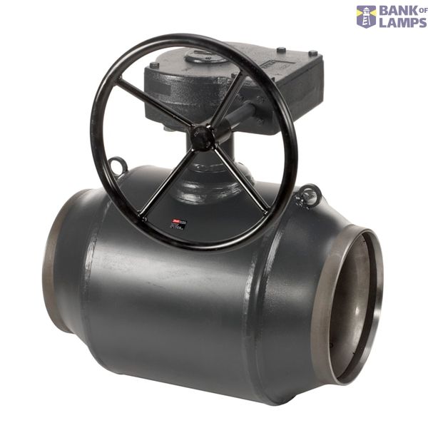 Ball valves, JIP-WW, FB, Worm gear, Full Bore, PN 25, DN 50, Welded image 1