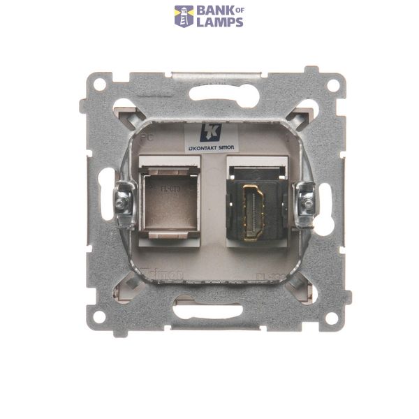 Key for a group of roller blinds for switches and electronic controllers, black image 1