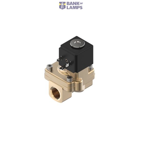 Solenoid valve, EV220A, Function: NO, G, 1/2, MIX, 2.500 m³/h, Supply voltage [V] AC: 230 image 1