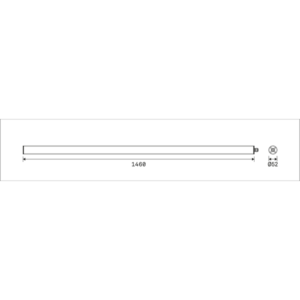 TLX S 3800-840 O END XL EVG - Tube Luminaire image 2