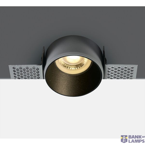 BLACK TRIMLESS GU10 10W DARK LIGHT image 1