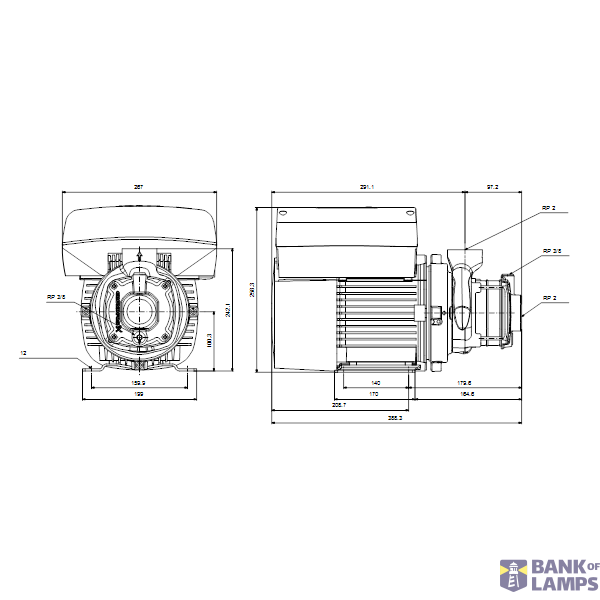 Horizontal multistage pump CME15-1 A-R-A-V-AQQV S-A-D-N 3x400V HR image 4
