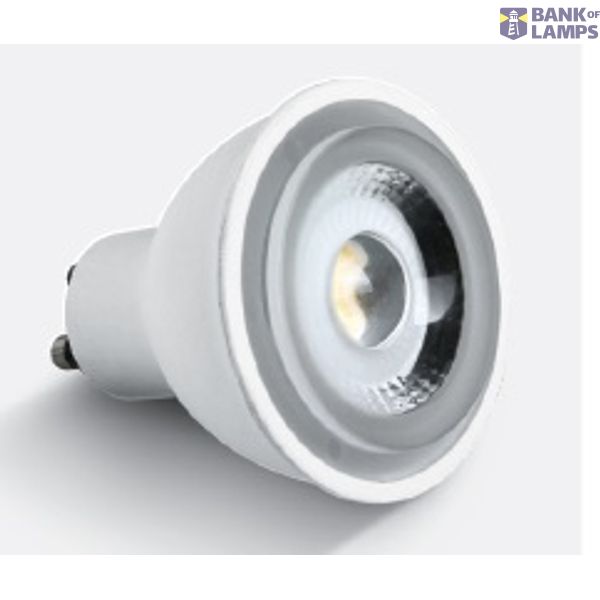 WHITE COB 6W CW GU10 60deg 230V DIMMABLE image 1