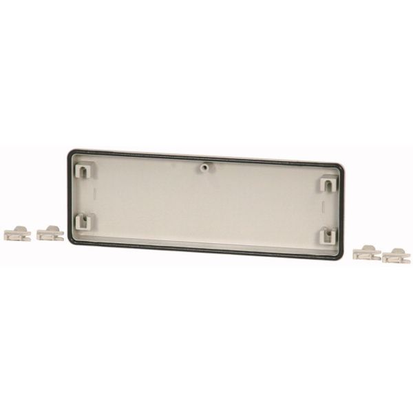 FL4-X-NA Flange, closed, HxWxD=116x329x23mm, NA type image 1