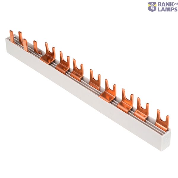 Busbar, 1xRCCB 4-pole, 1xMCB 3+N, 2xMCB 1+N/1 MW, 10MW,10mmý image 6