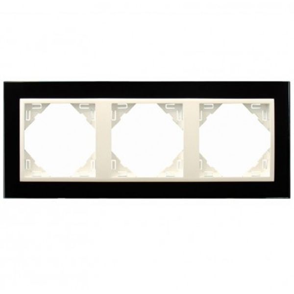 TRIPLE FRAME BLACK CRISTAL/ICE image 1