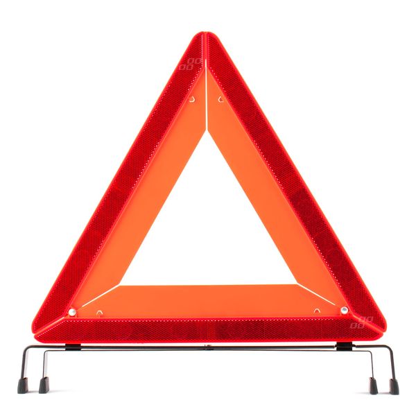 Warning car triangle WF-71 E-MARK AMIO-02998 image 1