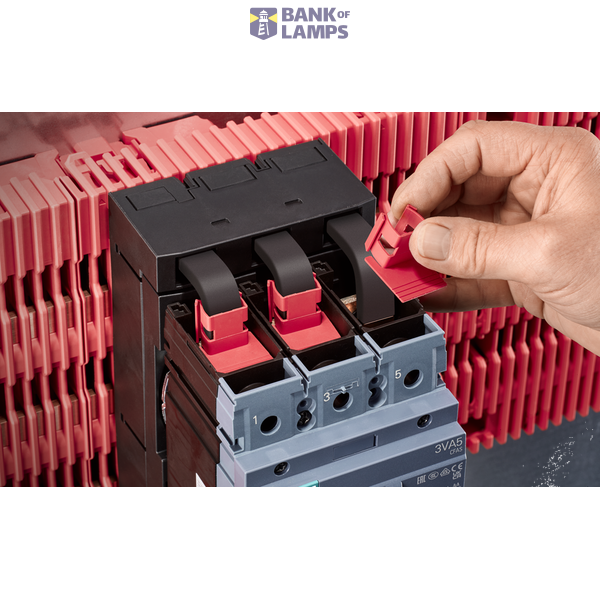 RiLineX CB component adaptor 250 A, 3-pole, Universal Fix, outlet at top, W: 105 mm image 1