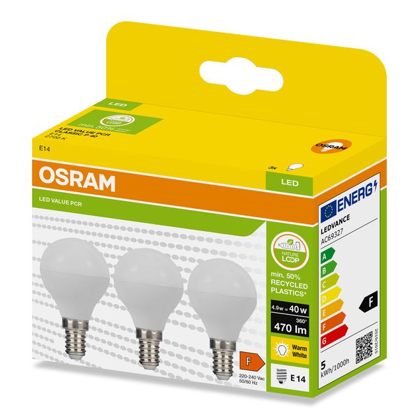 LEDPCRCLP40 4,9W/827 230VFR E14 FS3OSRAM image 2