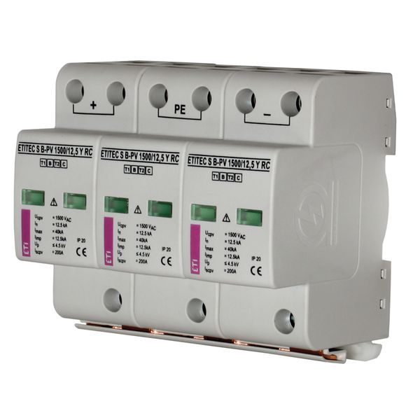 Surge arrester, ETITEC S B-PV 600/12,5 Y image 2