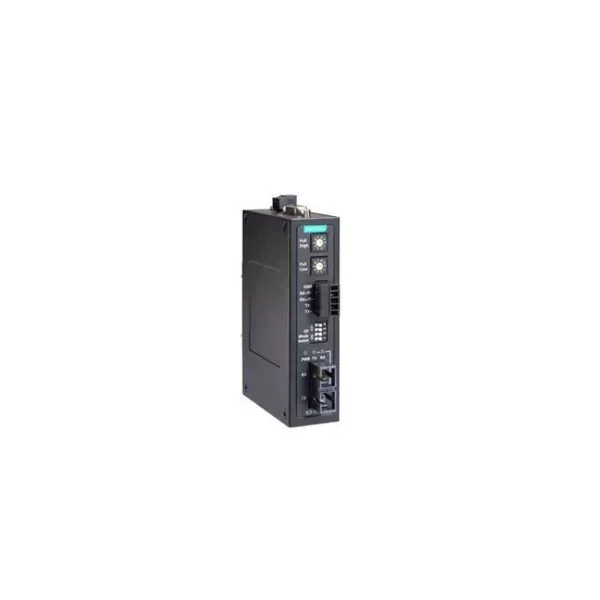 MOXA – ICF-1150-M-ST – Industrial RS-232422485 to multimode fibre optic converter, ST connector image 1