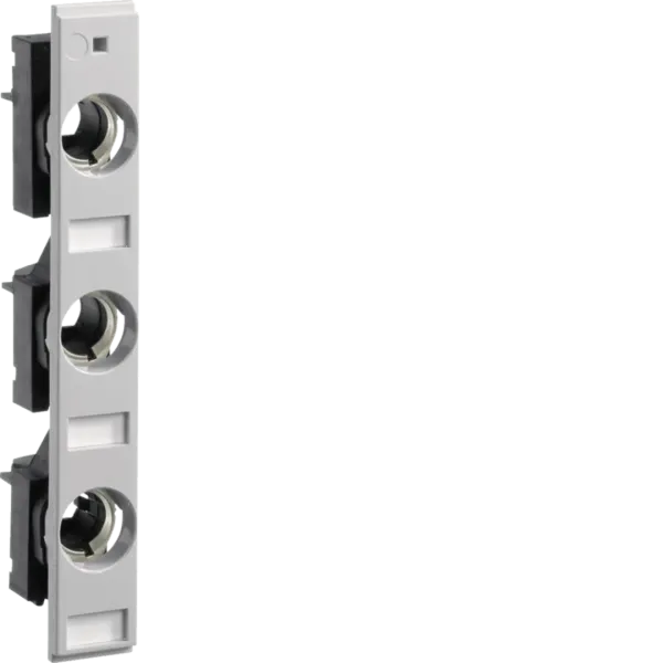 Vertical fuse socket D02 3 x 35 A, for busbars with a pitch of 60 mm, width 27 mm image 1