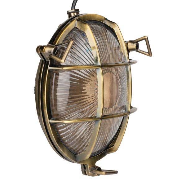Bulkhead AHOI E27 Alu Bronze Round IP64 image 5