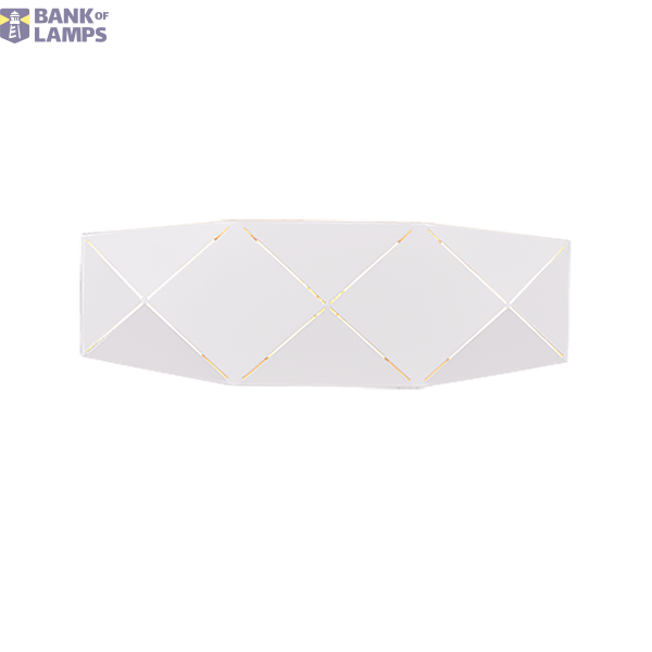 Zandor LED wall lamp 40 cm matt white image 1