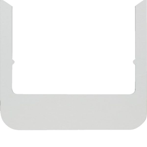Design frame for KNX Touch Control 3.5", round edges, Al elox image 1