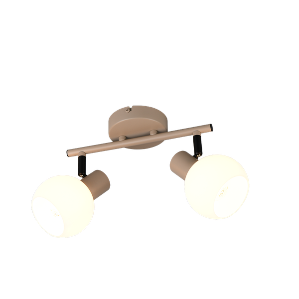 Boba wall lamp 2-pc E14 warm beige image 1