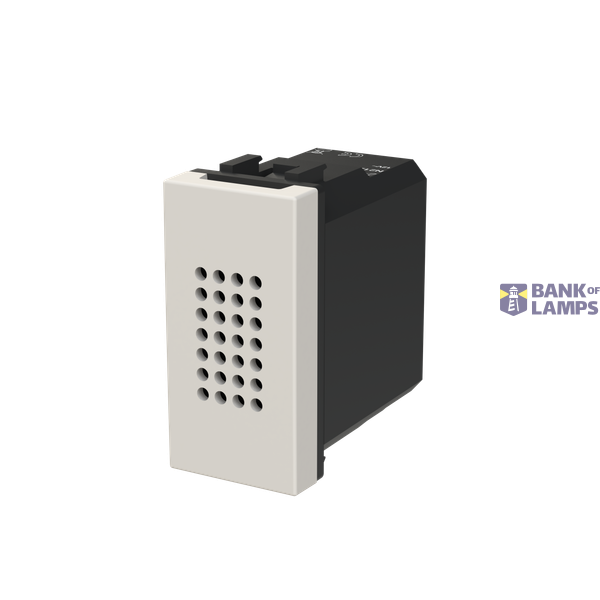 N2124.2 DN Buzzer eletron. 12V 1M Bianco image 2