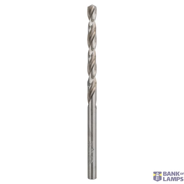 Metal drill bits HSS-G, DIN 338 4 x 43 x 75 mm 2 pcs. image 1