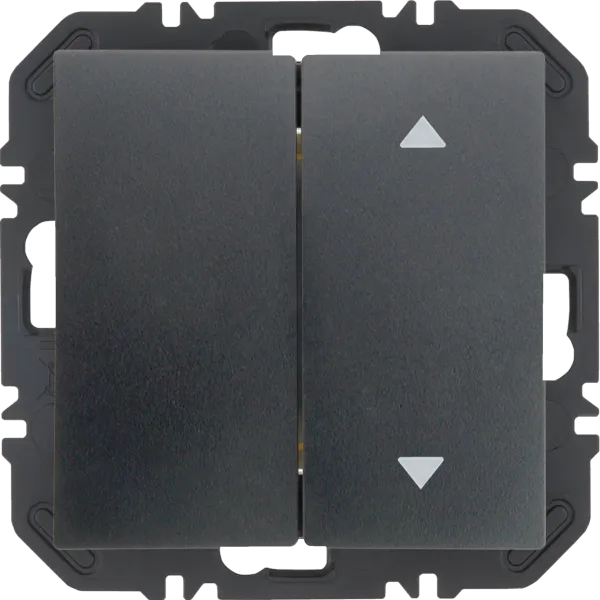 BER 24128306 Enocean wall transmitter module with 2-way rocker switch with arrow symbol, p.1 image 1