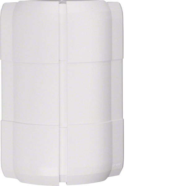 External corner adjustable for wall trunking BRN 70x210mm of PVC in pu image 1